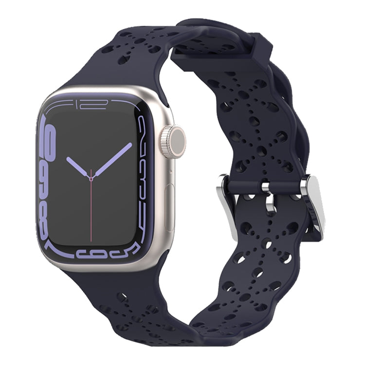 Lace Silicone Watchband For Apple Watch Series