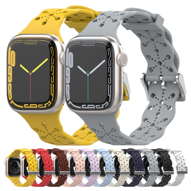 Lace Silicone Watchband For Apple Watch Series