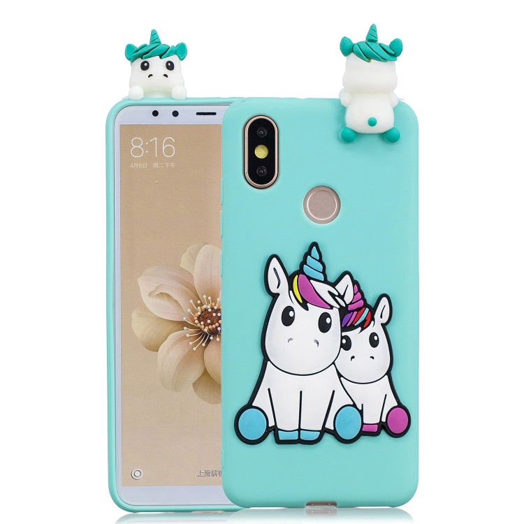 3D Cartoon Pattern Shockproof TPU Protective Case, Series 6