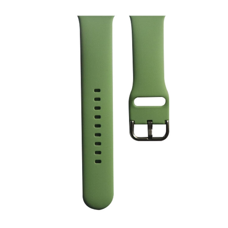 Silicone Watchband, Size: S 110mm For Apple Watch Series 7 41mm / 6&SE&5&4 40mm / 3&2&1 38mm