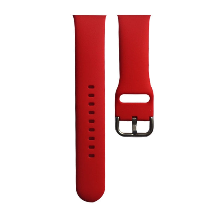 Silicone Watchband, Size: S 110mm For Apple Watch Series 7 41mm / 6&SE&5&4 40mm / 3&2&1 38mm