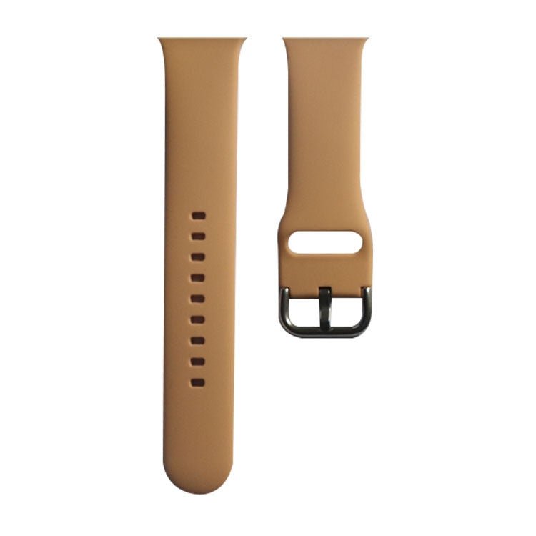 Silicone Watchband, Size: S 110mm For Apple Watch Series 7 41mm / 6&SE&5&4 40mm / 3&2&1 38mm