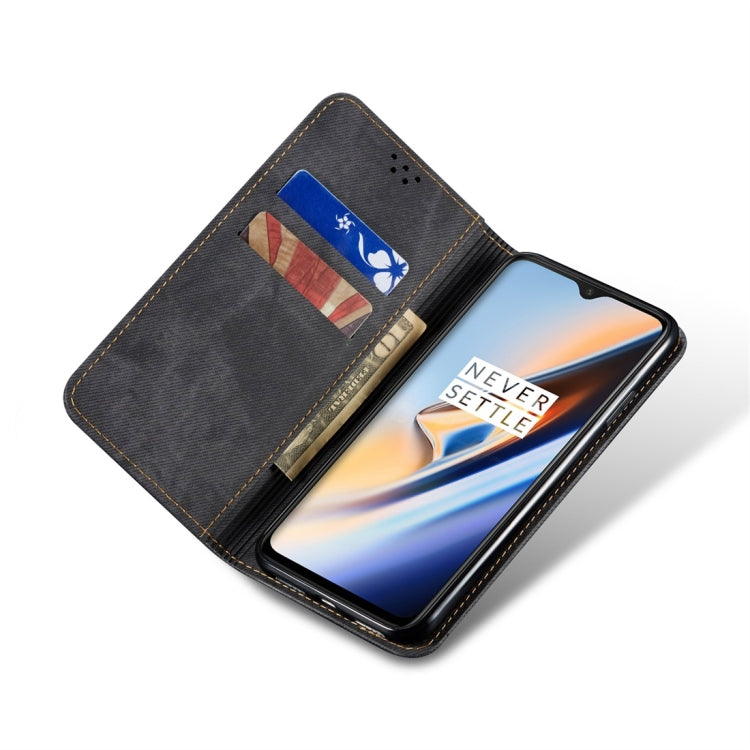 Denim Texture Casual Style Horizontal Flip Leather Case with Holder & Card Slots & Wallet My Store