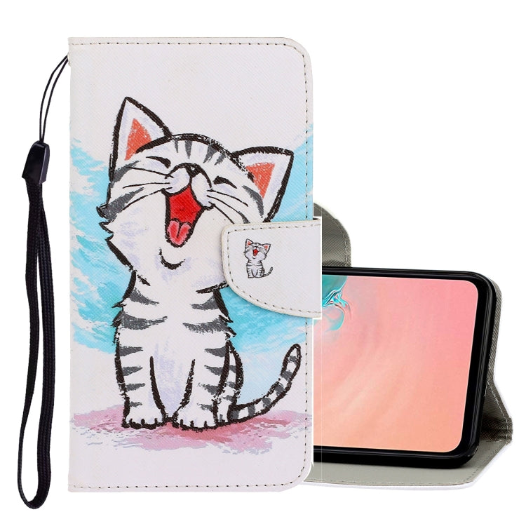 3D Colored Drawing Horizontal Flip PU Leather Case with Holder & Card Slots & Wallet, Series 6-Reluova