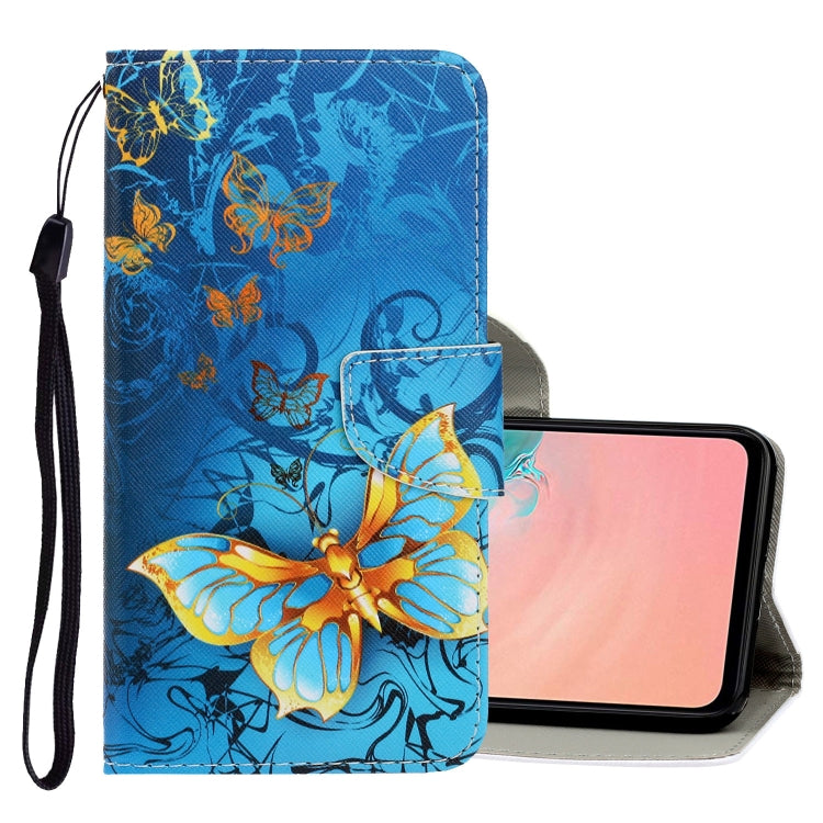 3D Colored Drawing Horizontal Flip PU Leather Case with Holder & Card Slots & Wallet, Series 6-Reluova