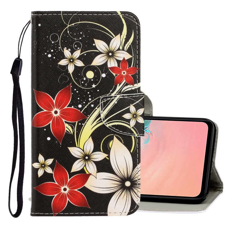 3D Colored Drawing Horizontal Flip PU Leather Case with Holder & Card Slots & Wallet, Series 6-Reluova