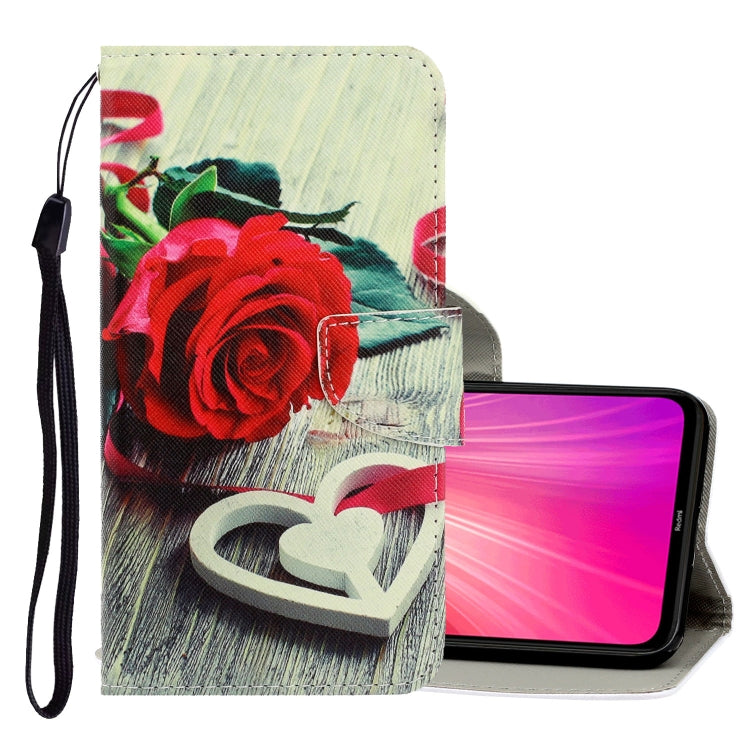 3D Colored Drawing Horizontal Flip PU Leather Case with Holder & Card Slots & Wallet, Series 9