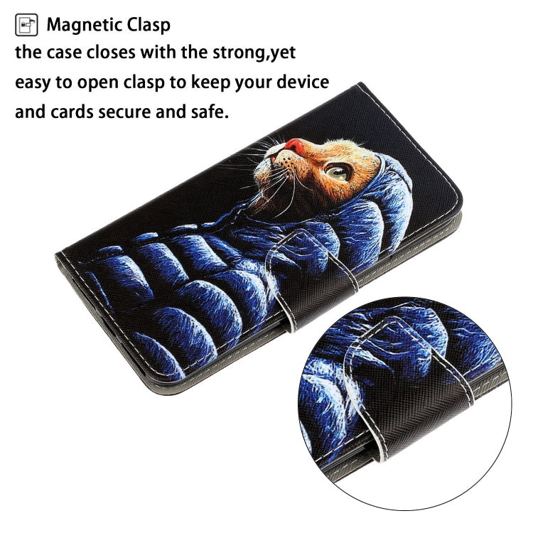 3D Colored Drawing Horizontal Flip PU Leather Case with Holder & Card Slots & Wallet, Series 11