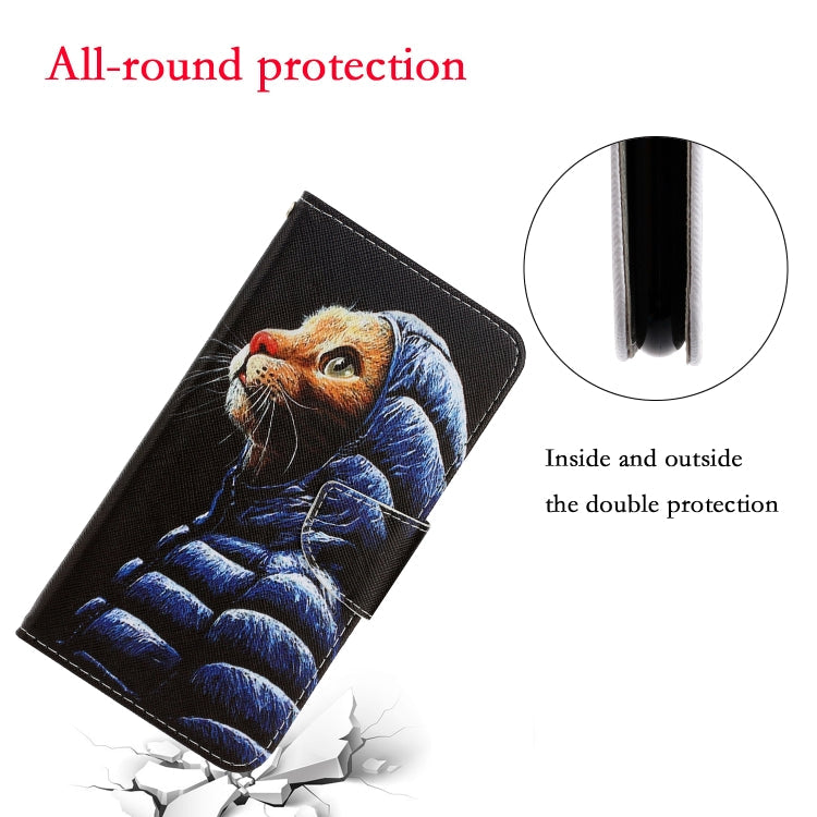 3D Colored Drawing Horizontal Flip PU Leather Case with Holder & Card Slots & Wallet, Series 11