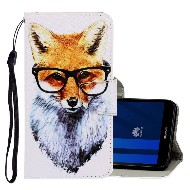 3D Colored Drawing Horizontal Flip PU Leather Case with Holder & Card Slots & Wallet, Series 11-Reluova