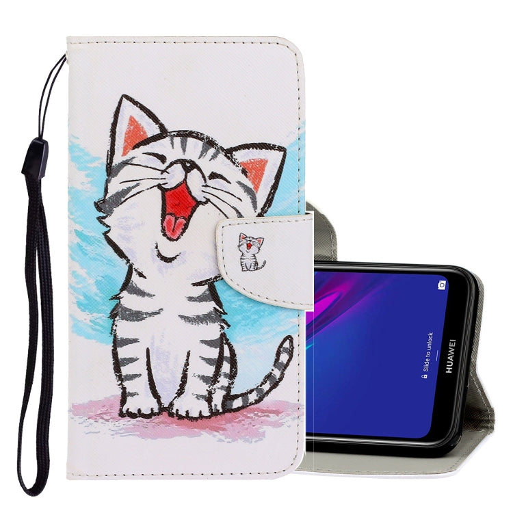 3D Colored Drawing Horizontal Flip PU Leather Case with Holder & Card Slots & Wallet, Series 10-Reluova