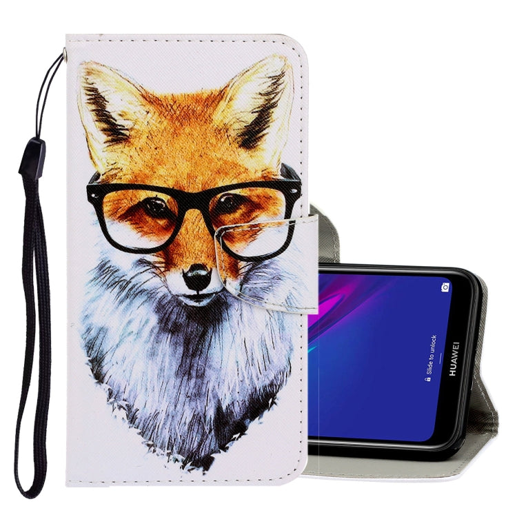 3D Colored Drawing Horizontal Flip PU Leather Case with Holder & Card Slots & Wallet, Series 10