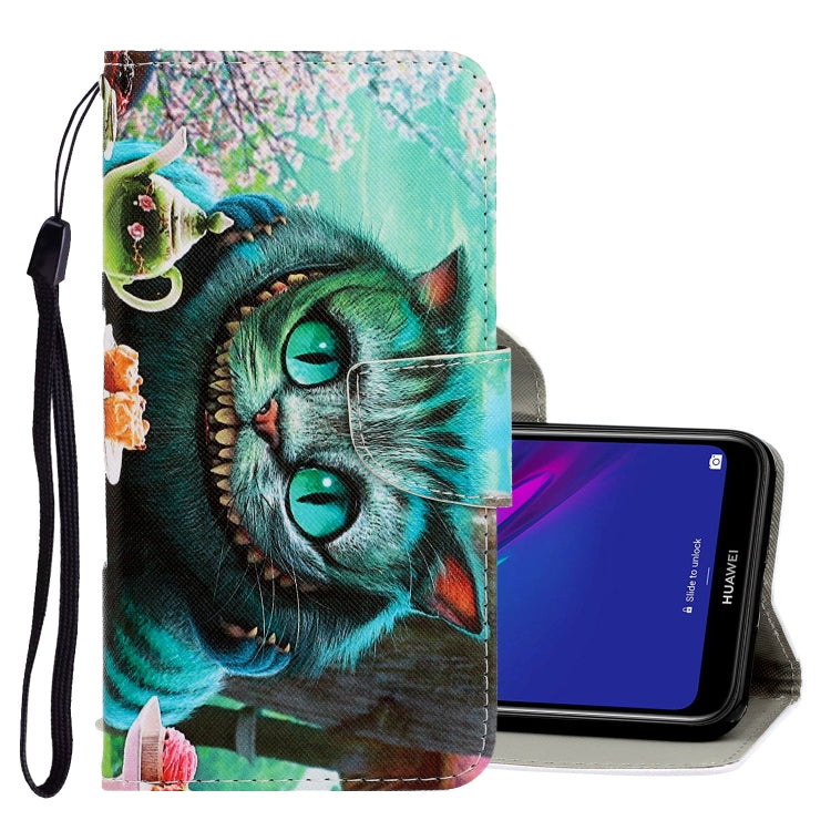 3D Colored Drawing Horizontal Flip PU Leather Case with Holder & Card Slots & Wallet, Series 10