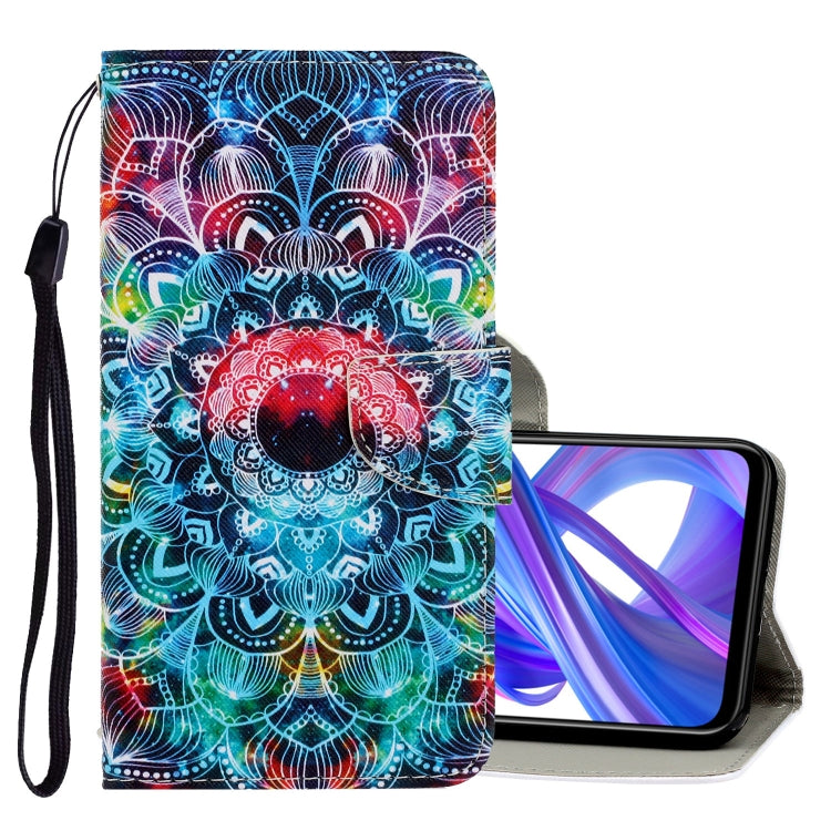 3D Colored Drawing Horizontal Flip PU Leather Case with Holder & Card Slots & Wallet, Series 12