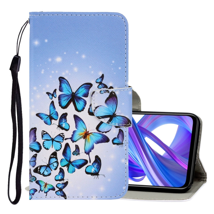 3D Colored Drawing Horizontal Flip PU Leather Case with Holder & Card Slots & Wallet, Series 12