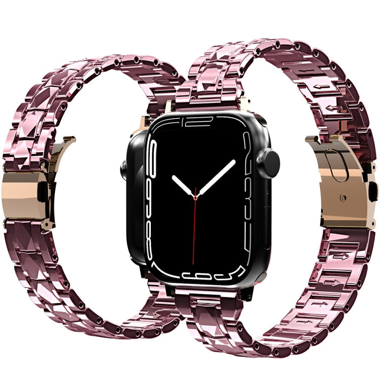 Electroplated Stainless Steel Strap For Apple Watch Series