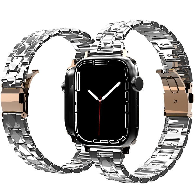 Electroplated Stainless Steel Strap For Apple Watch Series