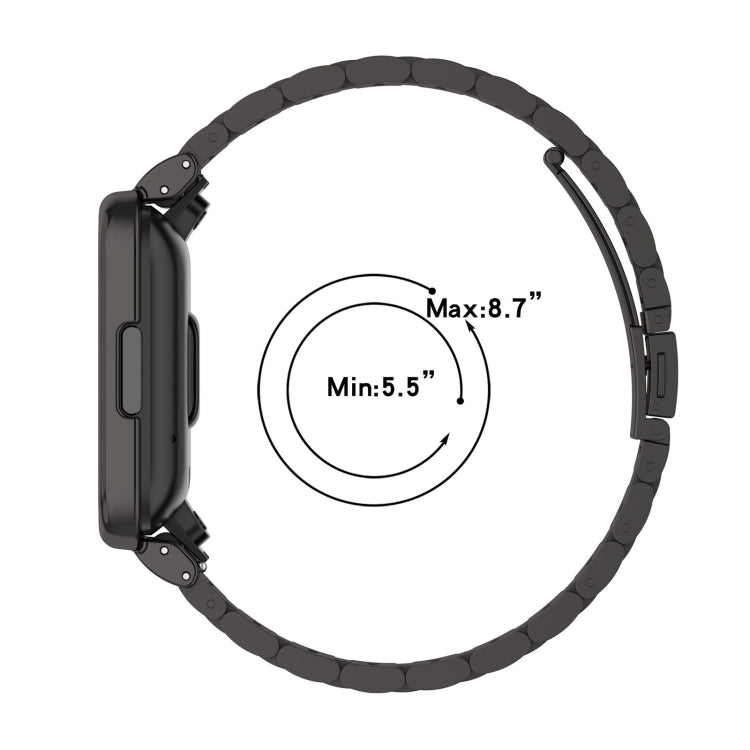 Three-bead Steel Watch Band for Xiaomi Redmi Watch 2 Lite International Version