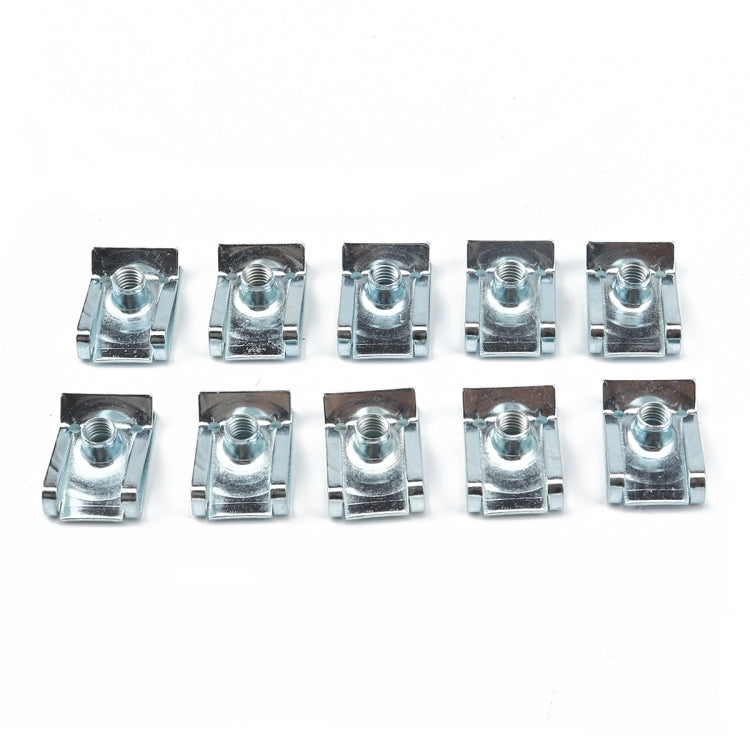 A6827 40 in 1 Car / Motorcycle Clip Nuts B-Shaped Clip Nut