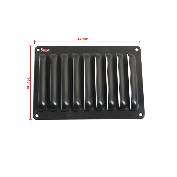 214x149mm RV / Bus Grille Vent Panel with Screws-Reluova