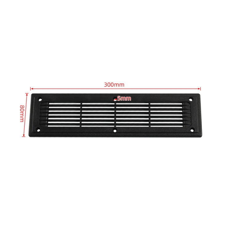 300x80mm RV / Bus Straight Louver Vent with Screws ÎҵÄÉ̵ê