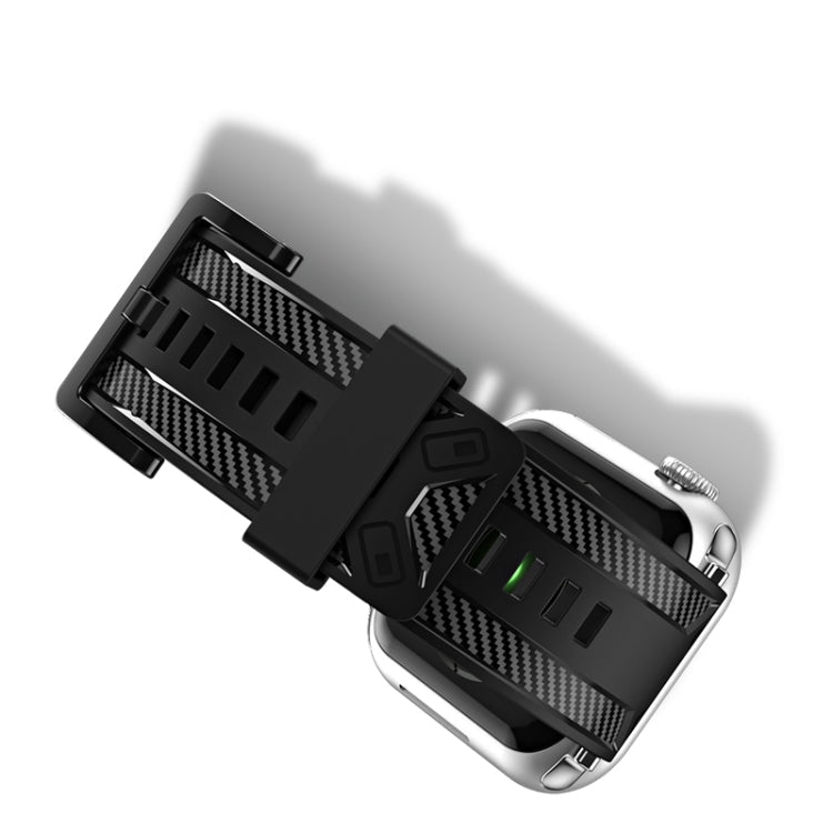 Carbon Fiber Texture Watchband For Apple Watch Series