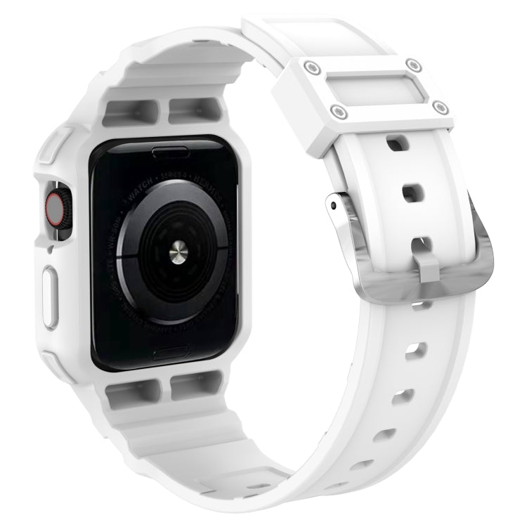 Three-proof Solid Color Integrated Strap For Apple Watch Series