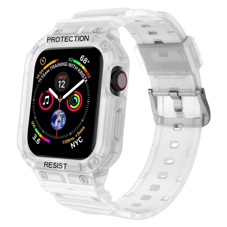 Three-proof Solid Color Integrated Strap For Apple Watch Series