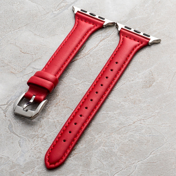 Genuine Leather Watchband For Apple Watch Series