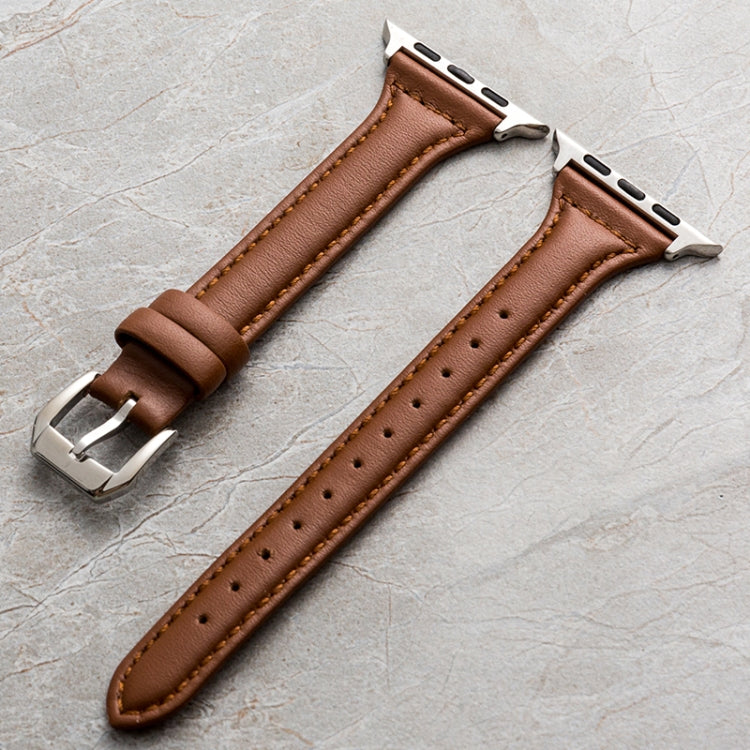 Genuine Leather Watchband For Apple Watch Series