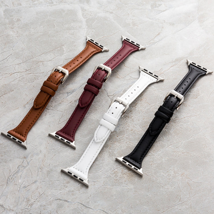 Genuine Leather Watchband For Apple Watch Series