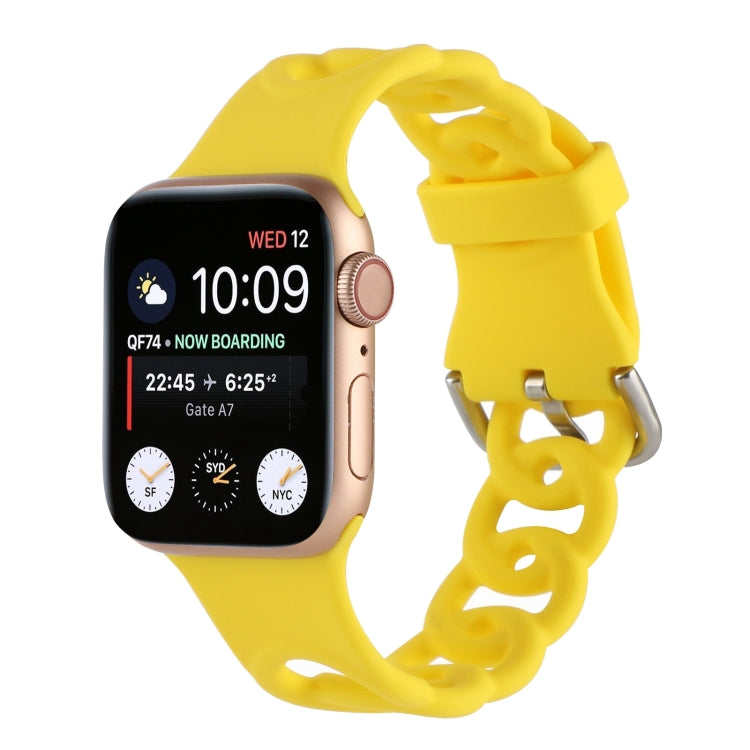 Hollow Out Silicone Watchband For Apple Watch Series