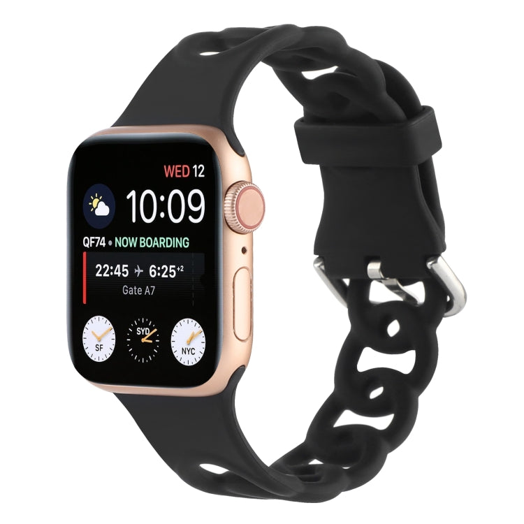 Hollow Out Silicone Watchband For Apple Watch Series