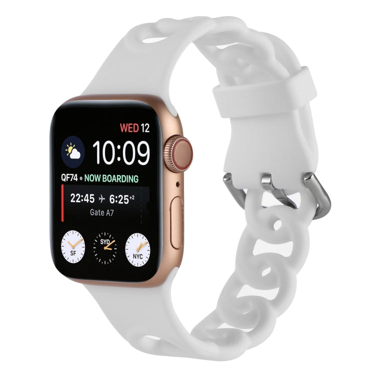 Hollow Out Silicone Watchband For Apple Watch Series