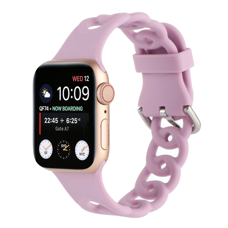 Hollow Out Silicone Watchband For Apple Watch Series