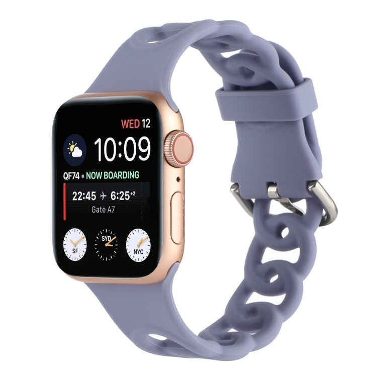 Hollow Out Silicone Watchband For Apple Watch Series