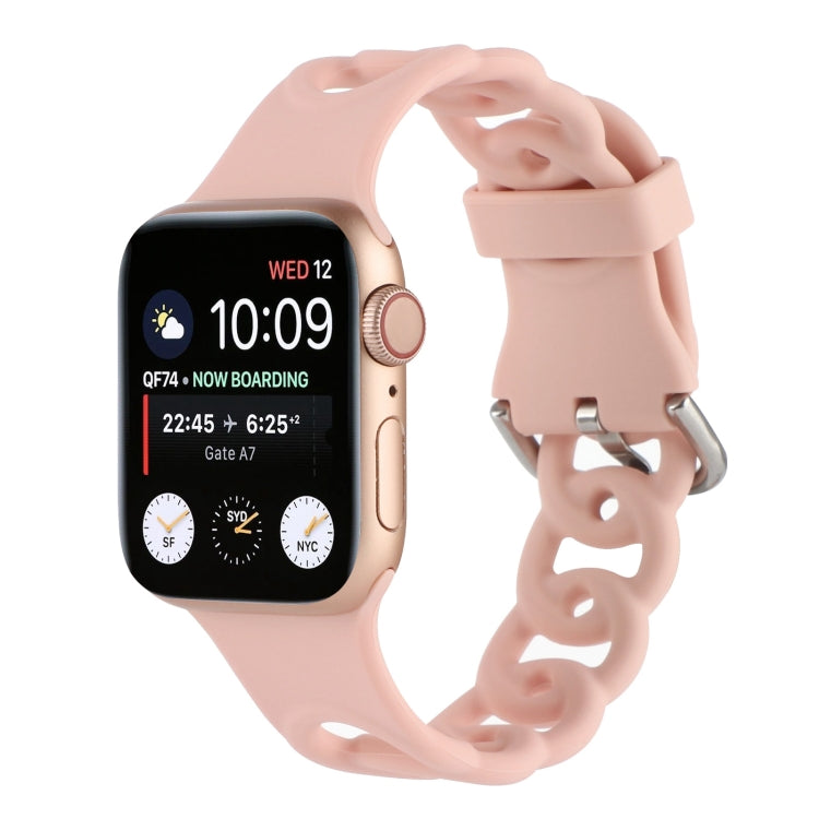 Hollow Out Silicone Watchband For Apple Watch Series