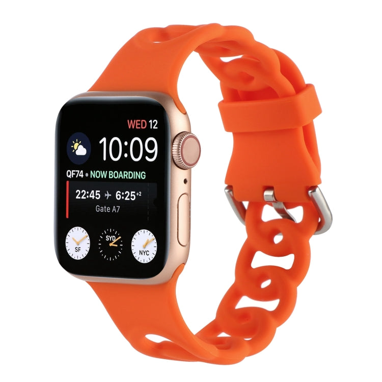 Hollow Out Silicone Watchband For Apple Watch Series