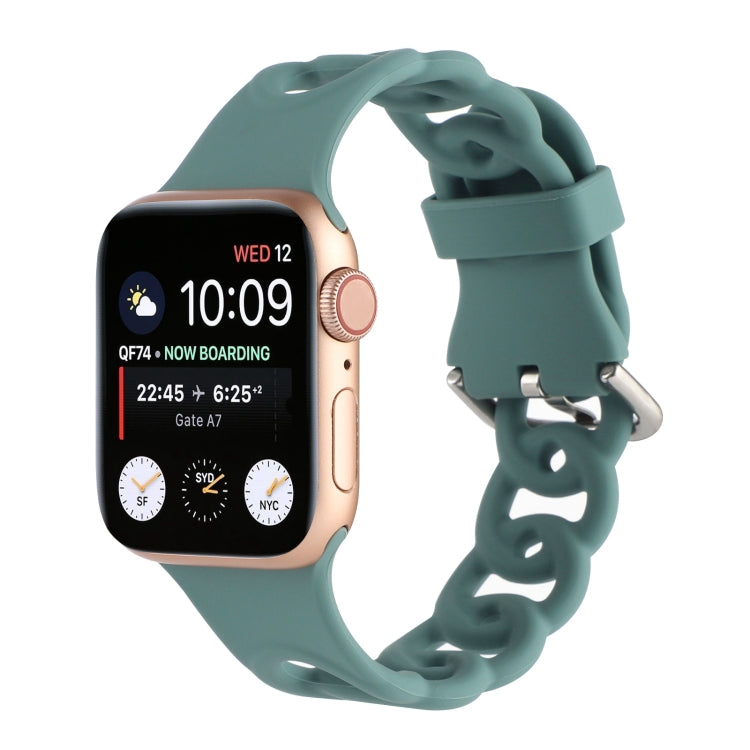 Hollow Out Silicone Watchband For Apple Watch Series