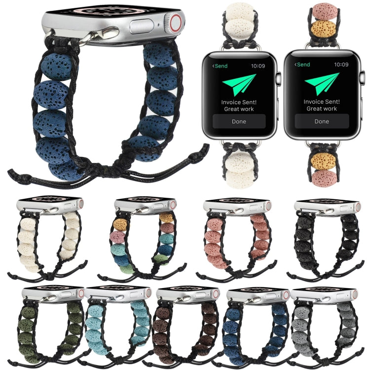 Volcanic Stone Watchband For Apple Watch Series