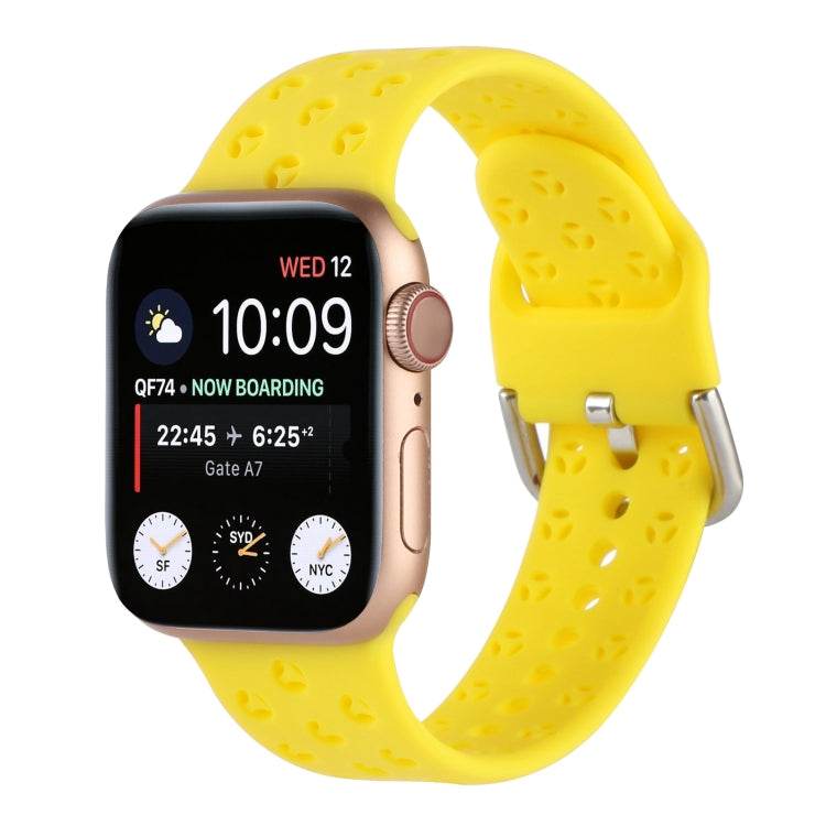 Hollow Out Silicone Watchband For Apple Watch Series