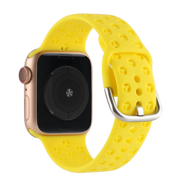 Hollow Out Silicone Watchband For Apple Watch Series