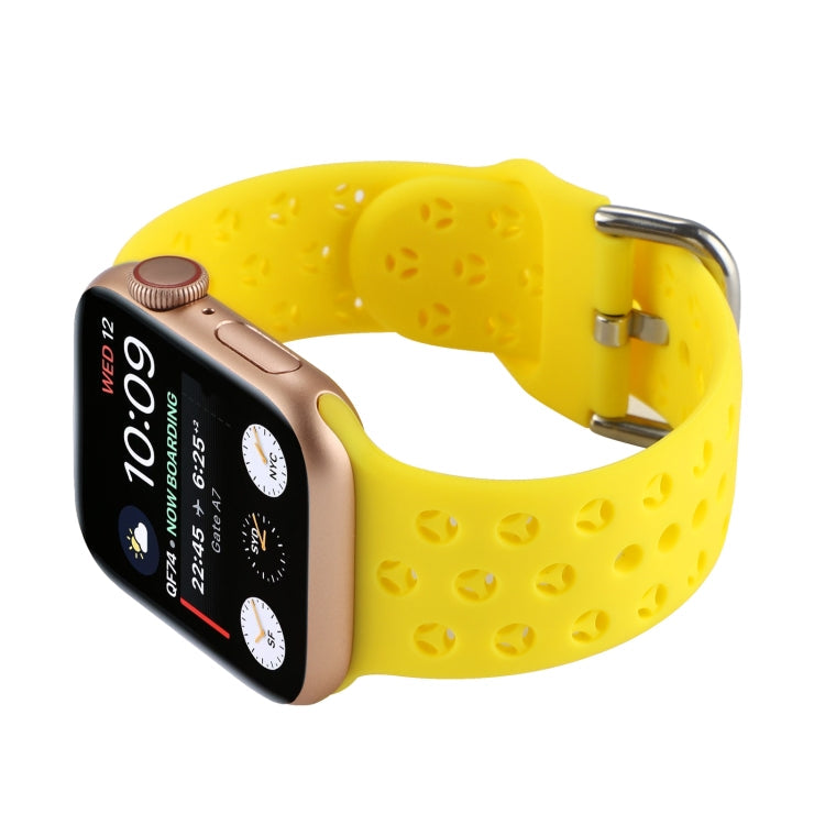 Hollow Out Silicone Watchband For Apple Watch Series