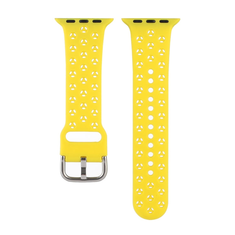 Hollow Out Silicone Watchband For Apple Watch Series