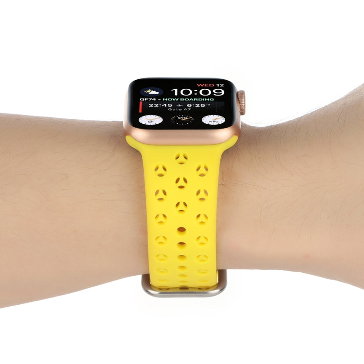 Hollow Out Silicone Watchband For Apple Watch Series