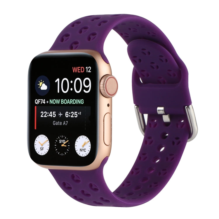 Hollow Out Silicone Watchband For Apple Watch Series