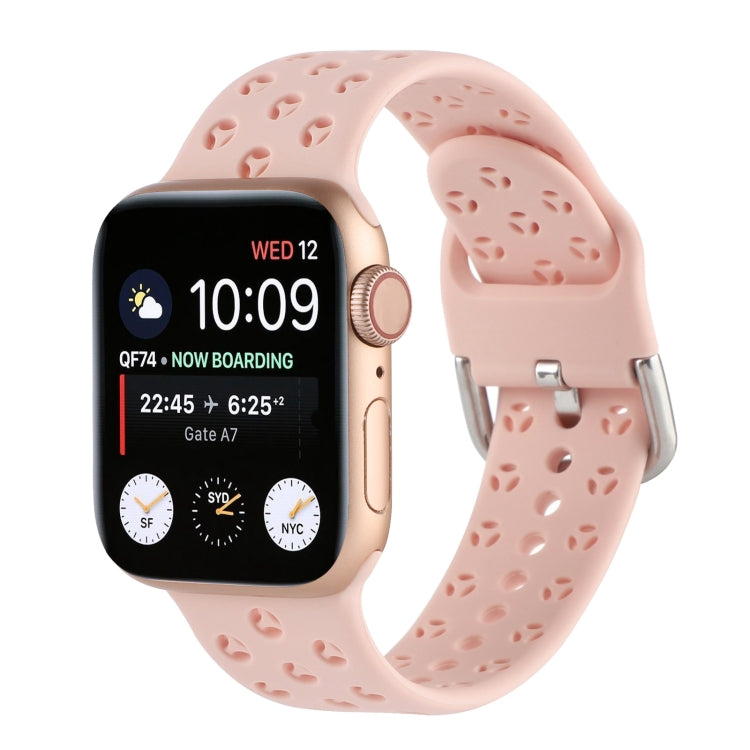 Hollow Out Silicone Watchband For Apple Watch Series