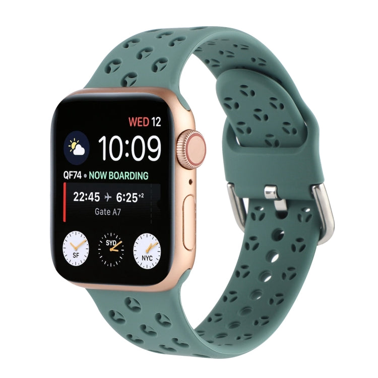 Hollow Out Silicone Watchband For Apple Watch Series