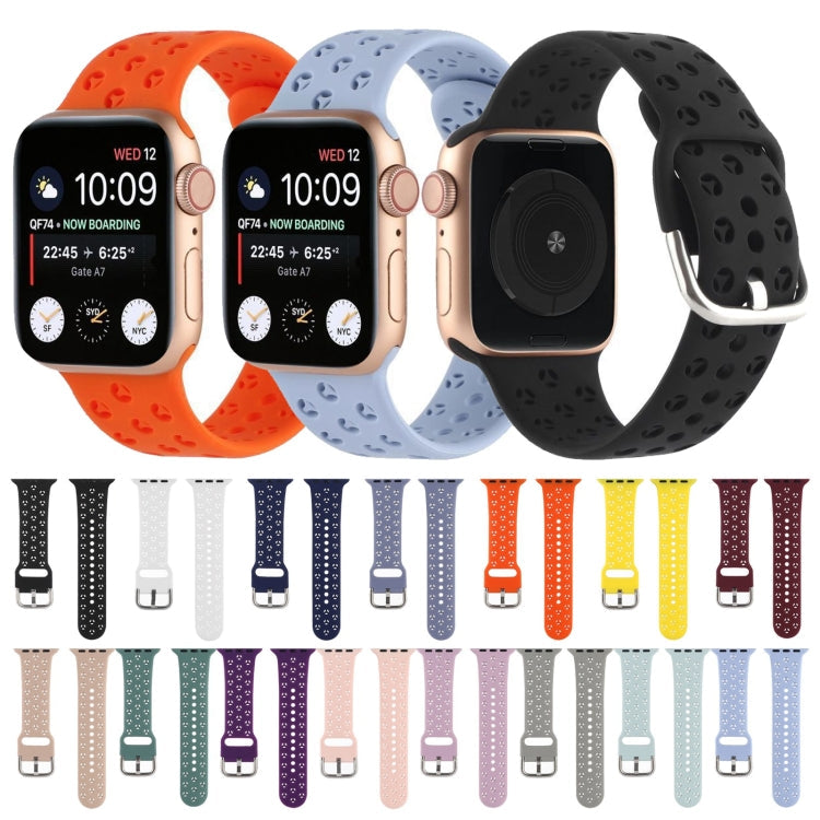 Hollow Out Silicone Watchband For Apple Watch Series