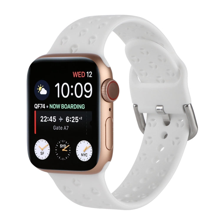 Hollow Out Silicone Watchband For Apple Watch Series